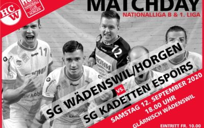 Spielvorschau M1-NLB: SG Wädenswil/Horgen – SG Kadetten Espoirs 18:00 Uhr Glärnisch