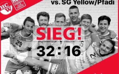 NLB: 1. Saisonsieg, SG Yellow/Pfadi Espoirs – SG Wädenswil/Horgen 16:32