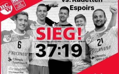 12.09.2020 NLB: SG Wädenswil-Horgen : SG GS/Kadetten Espoirs SH  37:19  (18:11)