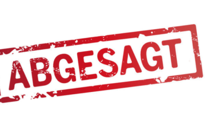 Absage Schülerturnier 2021
