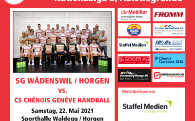 Vorschau NLB Finalrunde: SG Wädenswil-Horgen – CS Chenôis Geneve Handball