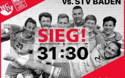 Spielbericht NLB: SG Wädenswil/Horgen – STV Baden 31:30