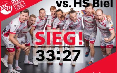 Spielbericht NLB: HS Biel – SG Wädenswil/Horgen 27:33 (16:16)