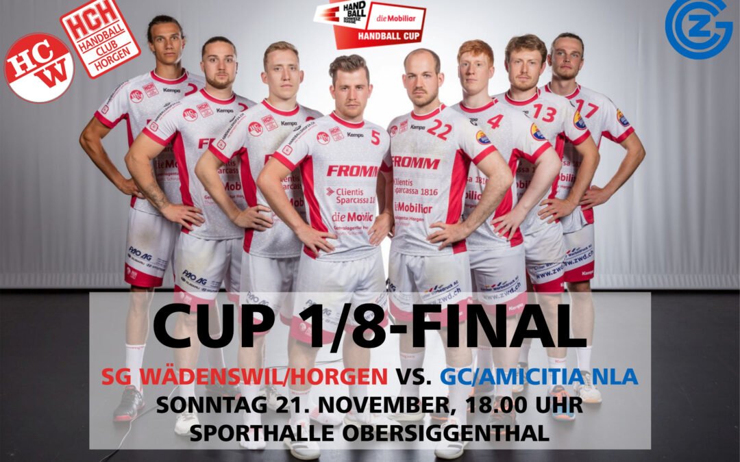 SG Wädenswil/Horgen NLB CUP 1/8 Final gegen GCA
