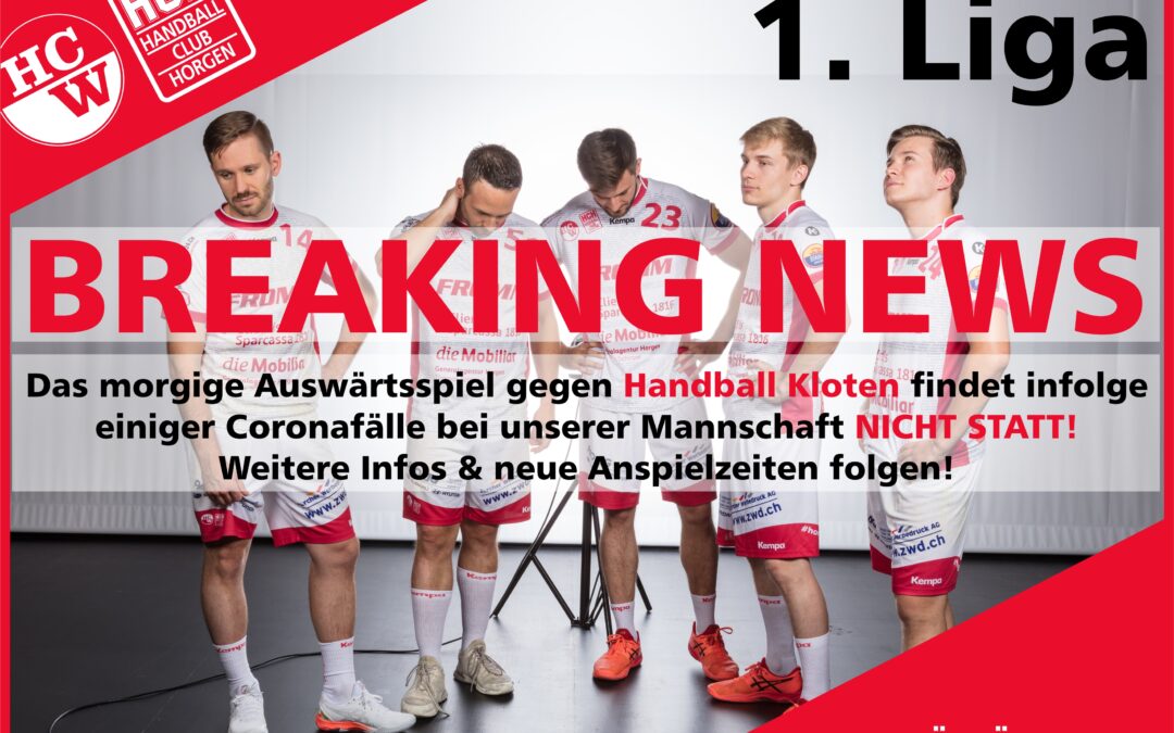 1. Liga – Spielabsage