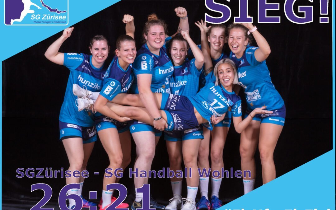 Spielbericht Damen 2. Liga: SG Zürisee – SG Handball Wohlen