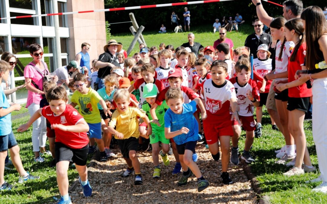 Kaiserwetter beim Sponsorenlauf
