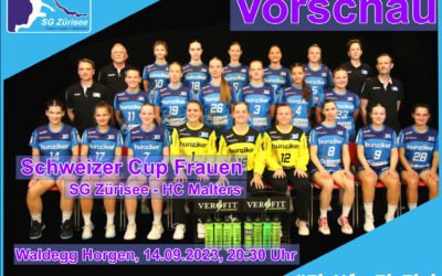 Vorschau Schweizer Cup Frauen: SG Zürisee (2. Liga) – HC Malters (1. Liga)