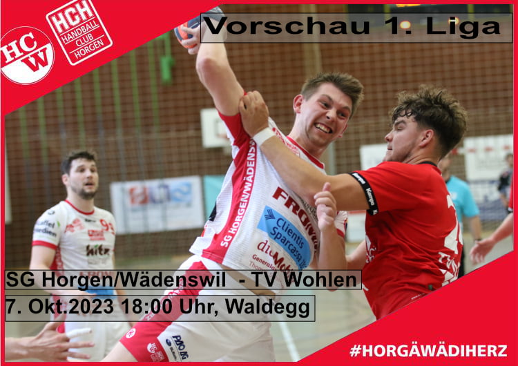 Vorschau 1. Liga: SG Horgen/Wädenswil – TV Wohlen