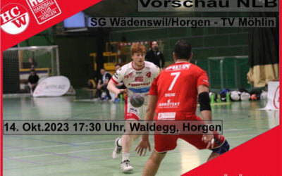 Vorschau NLB: SG Wädenswil/Horgen – TV Möhlin