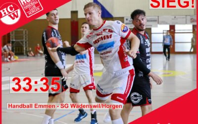 Spielbericht NLB: Handball Emmen – SG Wädenswil/Horgen