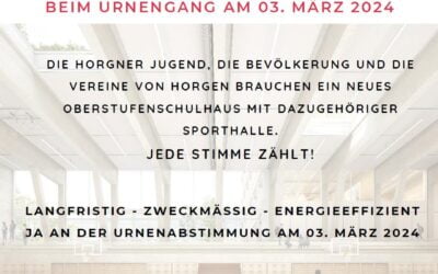 JA, zum neuen Oberstufenzentrum mit Sporthalle