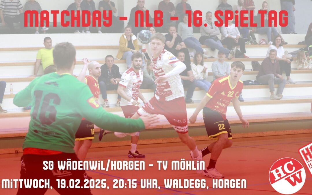 Vorschau NLB: SG Wädenswil/Horgen – TV Möhlin