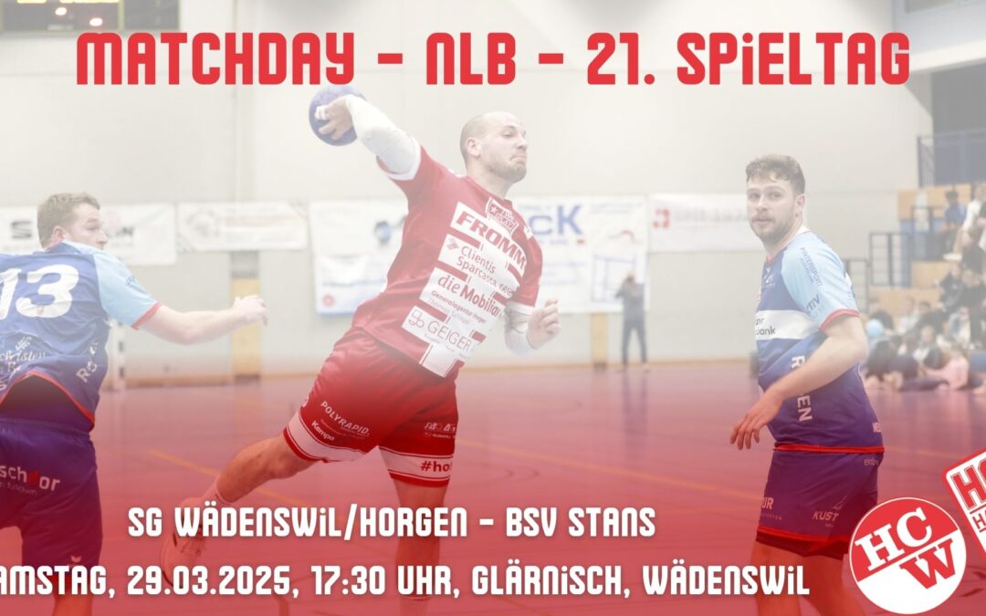 Vorschau NLB: SG Wädenswil/Horgen – BSV Stans