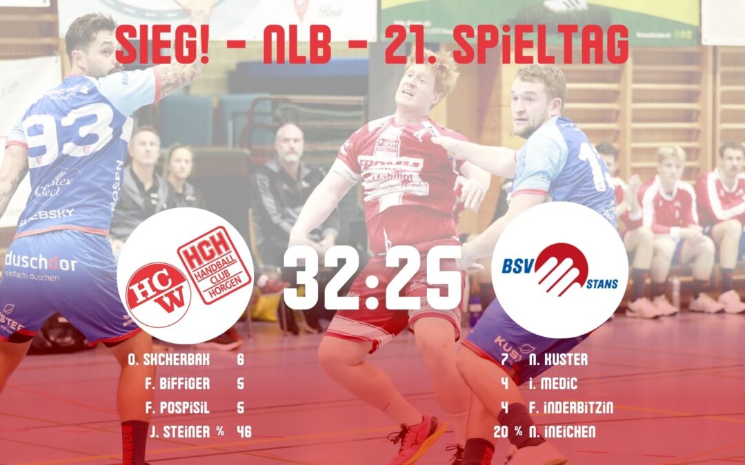 Spielbericht NLB: SG Wädenswil/Horgen – BSV Stans