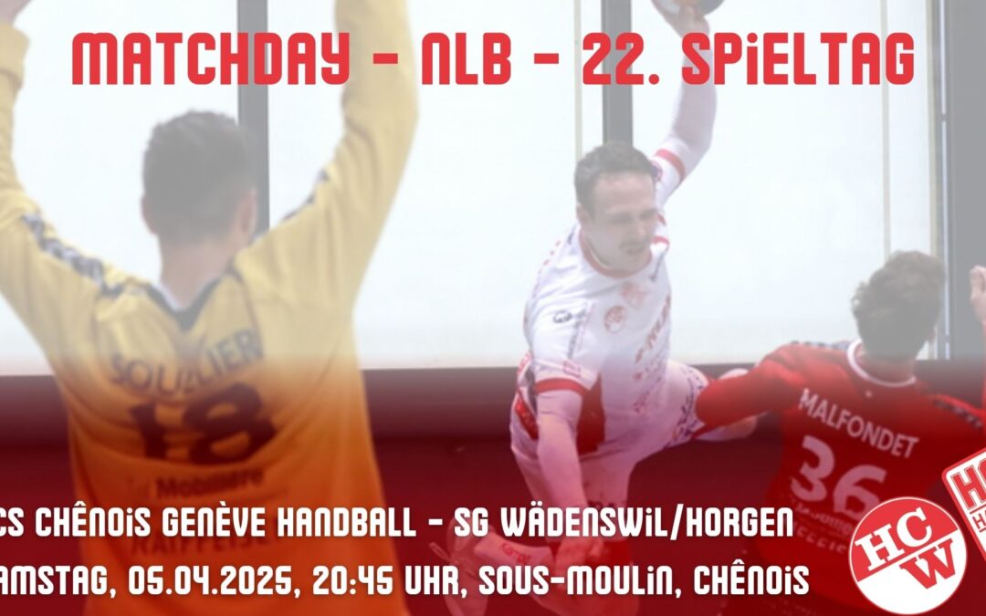 Vorschau NLB: CS Chênois Genève Handball – SG Wädenswil/Horgen