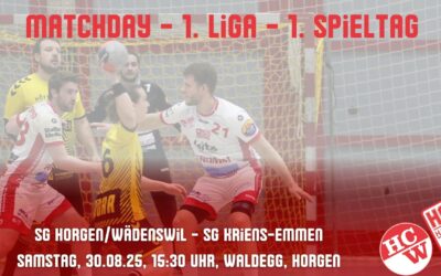 Vorschau 1. Liga: SG Horgen/Wädenswil – SG Kriens-Emmen