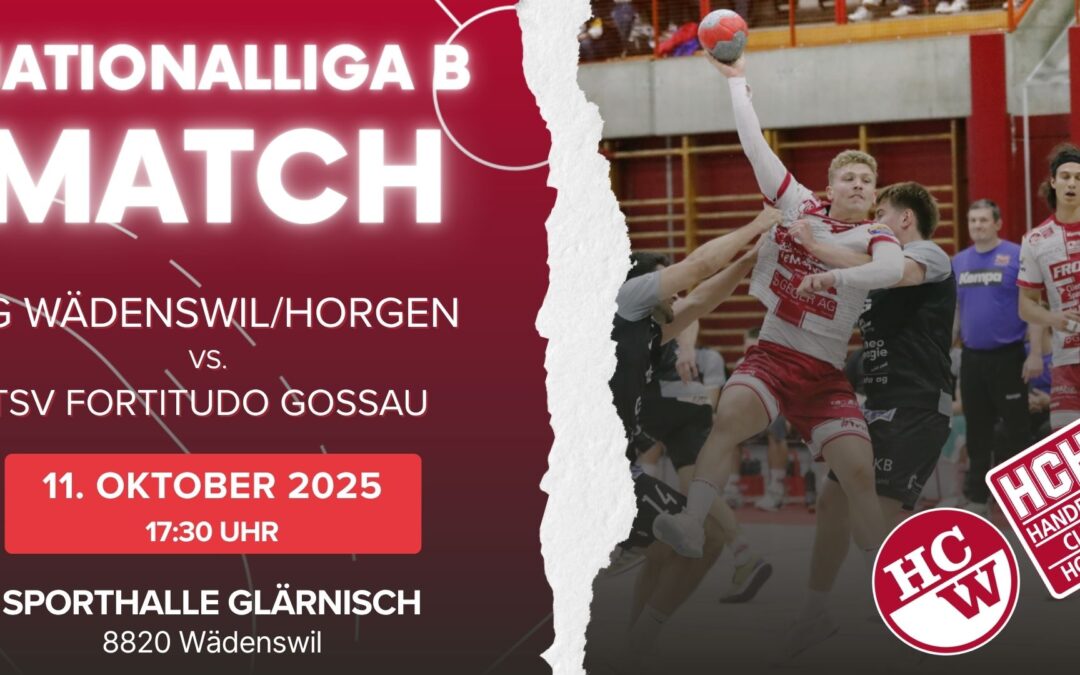 Vorschau NLB: SG Wädenswil/Horgen – TSV Fortitudo Gossau