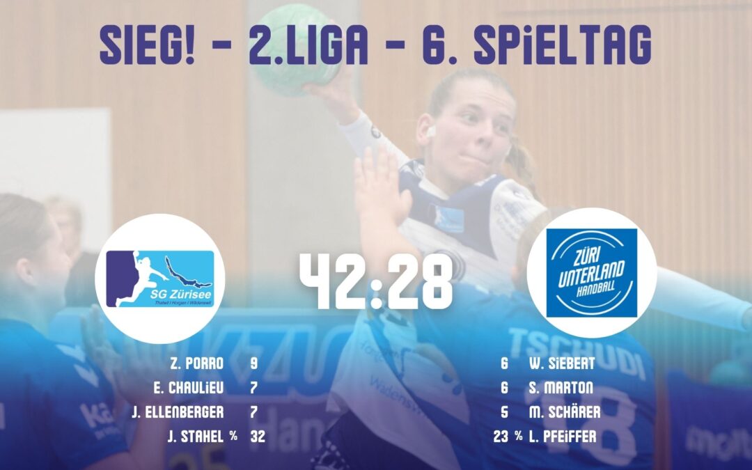 Frauen, 2. Liga: SG Zürisee – Handball Züri Unterland