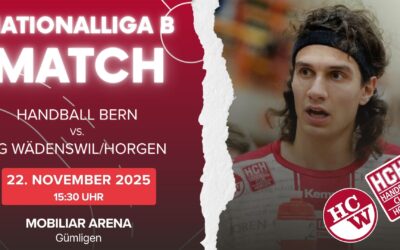 Vorschau NLB: Handball Bern – SG Wädenswil/Horgen