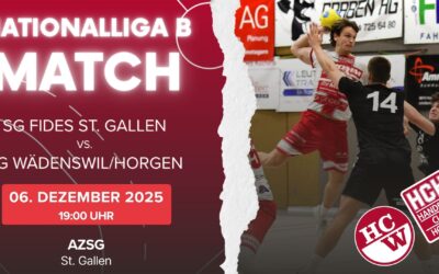 Vorschau NLB: SG Fides St. Gallen – SG Wädenswil/Horgen