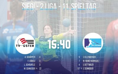 Spielbericht, Frauen 2. Liga: SG Red Dragons Uster – SG Zürisee