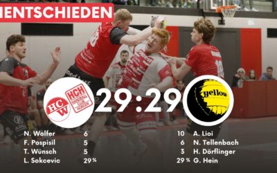 Spielbericht NLB: SG Wädenswil/Horgen – SG Yellow/Pfadi Espoirs