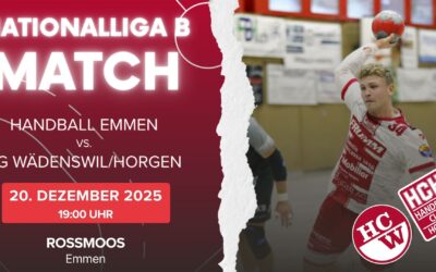 Vorschau NLB: Handball Emmen – SG Wädenswil/Horgen