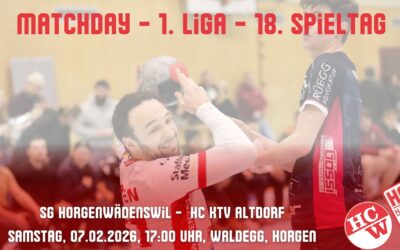 Vorschau 1. Liga: SG Horgen/Wädenswil – HC KTV Altdorf
