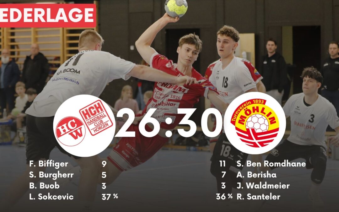 Spielbericht NLB: SG Wädenswil/Horgen – TV Möhlin