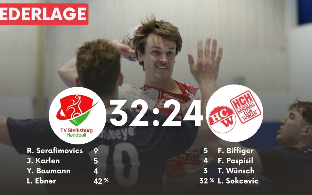 Spielbericht NLB: TV Steffisburg – SG Wädenswil/Horgen