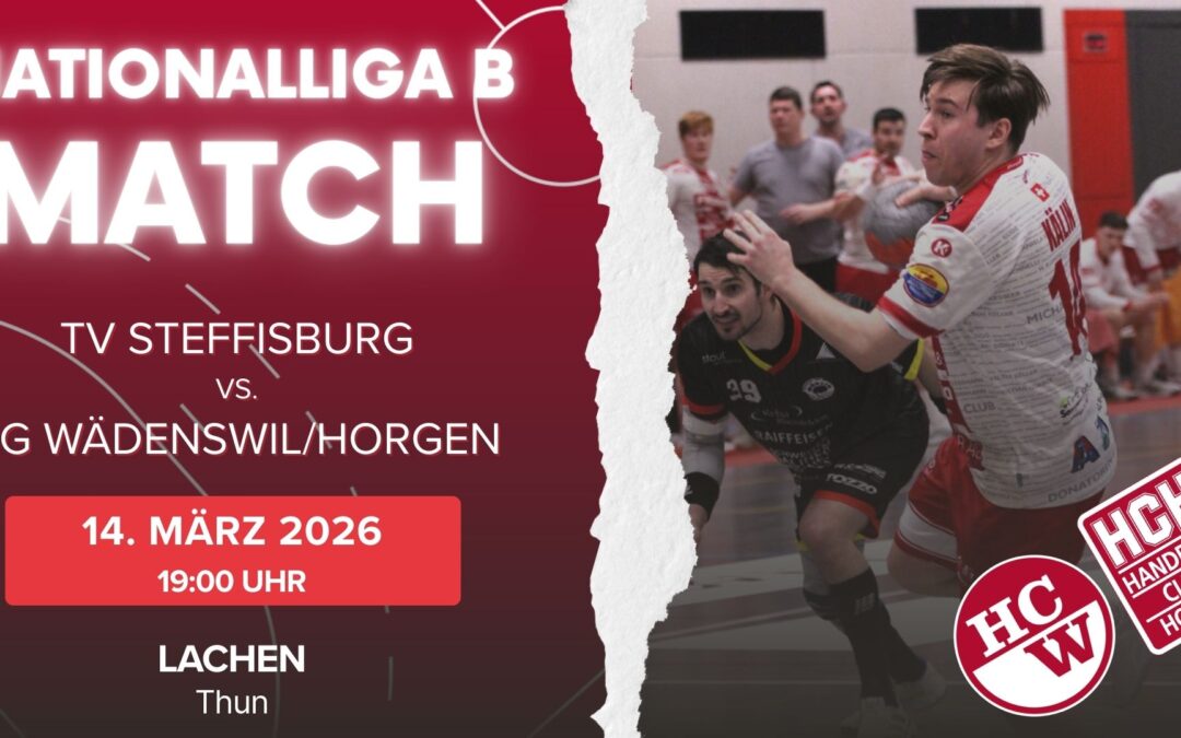 Vorschau NLB: TV Steffisburg – SG Wädenswil/Horgen