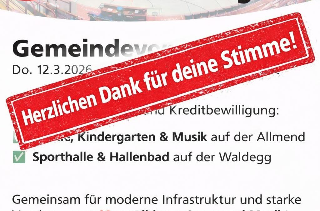 Danke für Eure Unterstützung! 💚