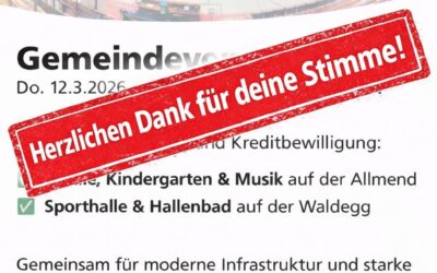 Danke für Eure Unterstützung! 💚