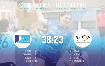 Spielbericht Frauen, 2. Liga: SG Zürisee – TV Pratteln NS