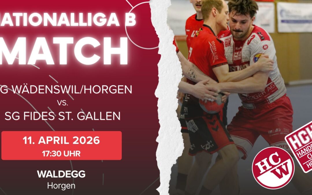 Vorschau NLB: SG Wädenswil/Horgen – SG Fides St. Gallen
