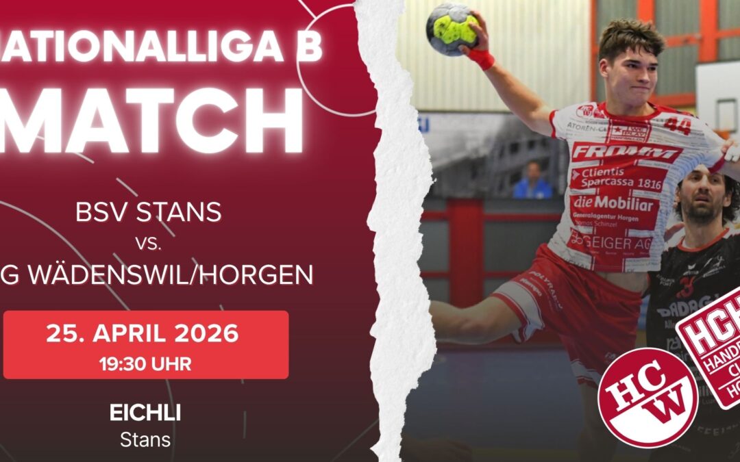 Vorschau NLB: BSV Stans – SG Wädenswil/Horgen