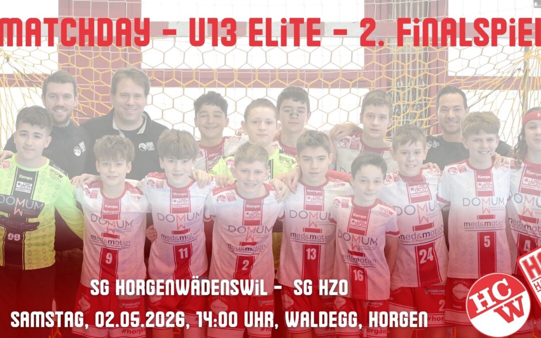 U13 Elite, Finalspiel 2: SG Horgen/Wädenswil – SG HZO