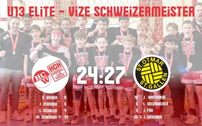 MU 13 Elite wird Vize – Schweizermeister